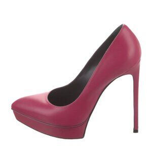 STUNNING SAINT LAURENT PLATFORM PUMP - COLLECTOR'S CLASSIC